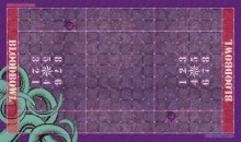 Blood Bowl 3.0 Sevens XL Pitch Only - Dark Elf with Stitched Edging