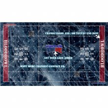 Blood Bowl 3.0 Sevens XL Pitch Only - Dark Ice with Customisation