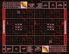 Blood Bowl 3.0 Elevens - Lava with Stitched Edging