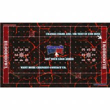 Blood Bowl 3.0 Sevens Pitch Only - Lava with Customisation