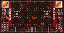 Blood Bowl 3.0 Sevens XL - Lava with Stitched Edging
