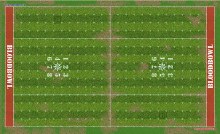 Blood Bowl 3.0 Elevens Pitch Only - Muddy Grass with Stitched Edging