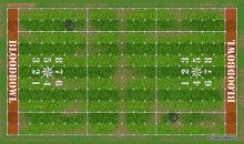 Blood Bowl 3.0 Sevens XL Pitch Only - Muddy Grass with Stitched Edging