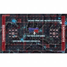 Blood Bowl 3.0 Sevens Pitch Only - Squiggoth Cave with Stitched Edging and Customisation