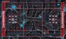 Blood Bowl 3.0 Sevens XL Pitch Only - Squiggoth Cave with Stitched Edging
