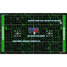 Blood Bowl 3.0 Elevens XL Pitch Only - Warp with Stitched Edging and Customisation