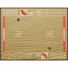 Bloodbowl Full Size - Black Stitched Desert