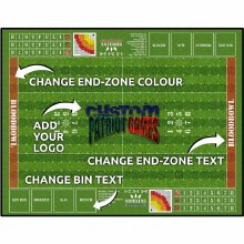 Bloodbowl Full Size - Custom Black Stitched Lush Grass
