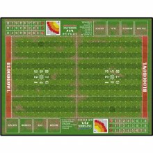 Bloodbowl Full Size - Black Stitched Muddy Grass