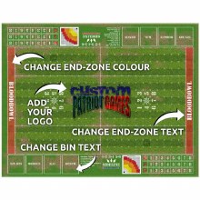 Bloodbowl Full Size - Custom Invisible Stitched Muddy Grass