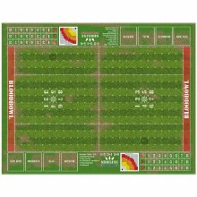 Bloodbowl Full Size - Invisible Stitched Muddy Grass