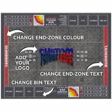 Bloodbowl Full Size - Custom Invisible Stitched Stone Dungeon