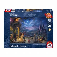 Thomas Kinkade: Disney - Beauty and the Beast Dancing in the Moonlight (1000pc)