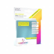 Prime Big Square Sleeves Clear, 82x82 (50ct)