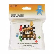 Square Sleeves Clear, 70x70 (100ct)