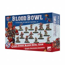 Chaos Dwarf Blood Bowl Team: The Zharr-Naggrund Ziggurats
