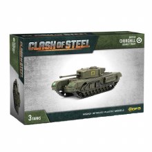 Clash of Steel: British Churchill Assault Troop - 3 Tanks