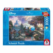 Thomas Kinkade: Disney - Cinderella Wishes Upon A Dream (1000pc)