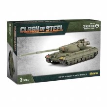 Clash of Steel: British Conqueror Armoured Troop - 3 Tanks Clash of Steel: British Conqueror Armoured Troop - 3 Tanks