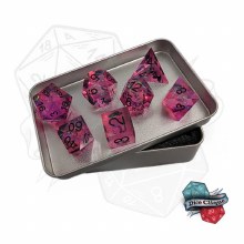 Rosy Treat Poly Dice Set