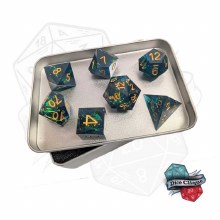 Deep Sea Treasures Poly Dice Set