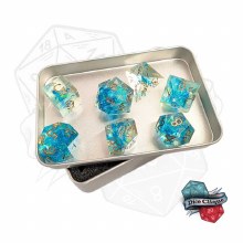 Glistening Tide Poly Dice Set