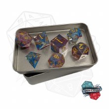 Shimmering Twilight Poly Dice Set