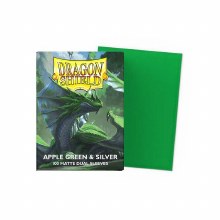 DUAL Apple Green & Silver, Standard Size (100ct)