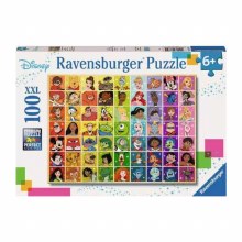 Disney Multi Character Jigsaw (100pc)