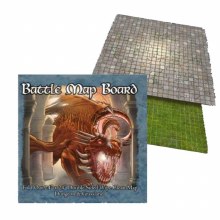 Battle Map Board: Dungeon and Grass