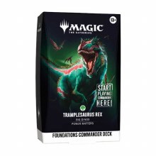 Foundations Commander Deck - Tramplesaurus Rex