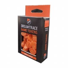 DreamTrace Gaming Tokens: Fireball Orange