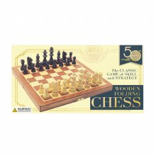 Wooden Folding Chess Set