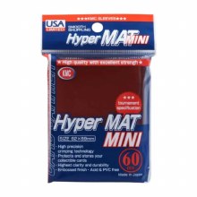 KMC Hyper Mat Mini Red, Japanese Size (60ct)