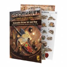 Gloomhaven: Jaws of the Lion - Removable Sticker Set and Map