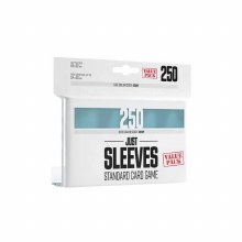 Just Value Pack Sleeves Clear, Standard Size (250ct)