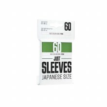 Just Sleeves Green, Japanese Size (60ct)