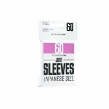 Just Sleeves Pink, Japanese Size (60ct)