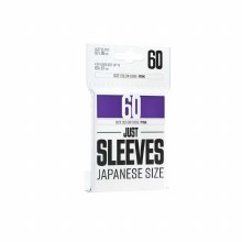 Just Sleeves Purple, Japanese Size (60ct)