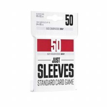 Just Sleeves Red, Standard Size (50ct)