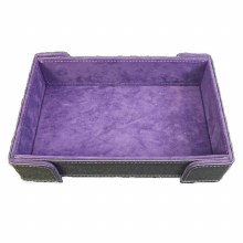 Necromancer Purple Rectangular Magnetic Dice Tray