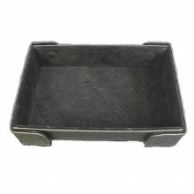 Chaos Black Rectangular Magnetic Dice Tray