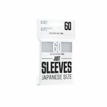 Just Sleeves White, Japanese Size (60ct)