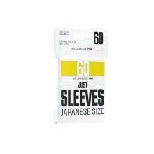 Just Sleeves Yellow, Japanese Size (60ct)