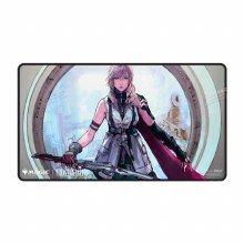 The Magic: The Gathering® - FINAL FANTASY™ Black Stitched Playmat - Lightning, Army of One