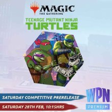 Teenage Mutant Ninja Turtles Saturday Competitive Prerelease