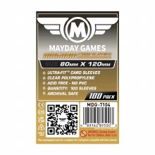 Mayday Games Magnum Sleeves Clear, Dixit Compatible Size (100ct)