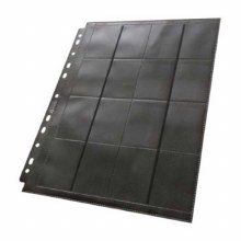 32-Pocket Pages Mini American Black (10ct)