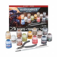 Warhammer 40,000: Paint + Tools Set
