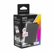 MATTE Prime Sleeves Black, Standard Size (100ct)